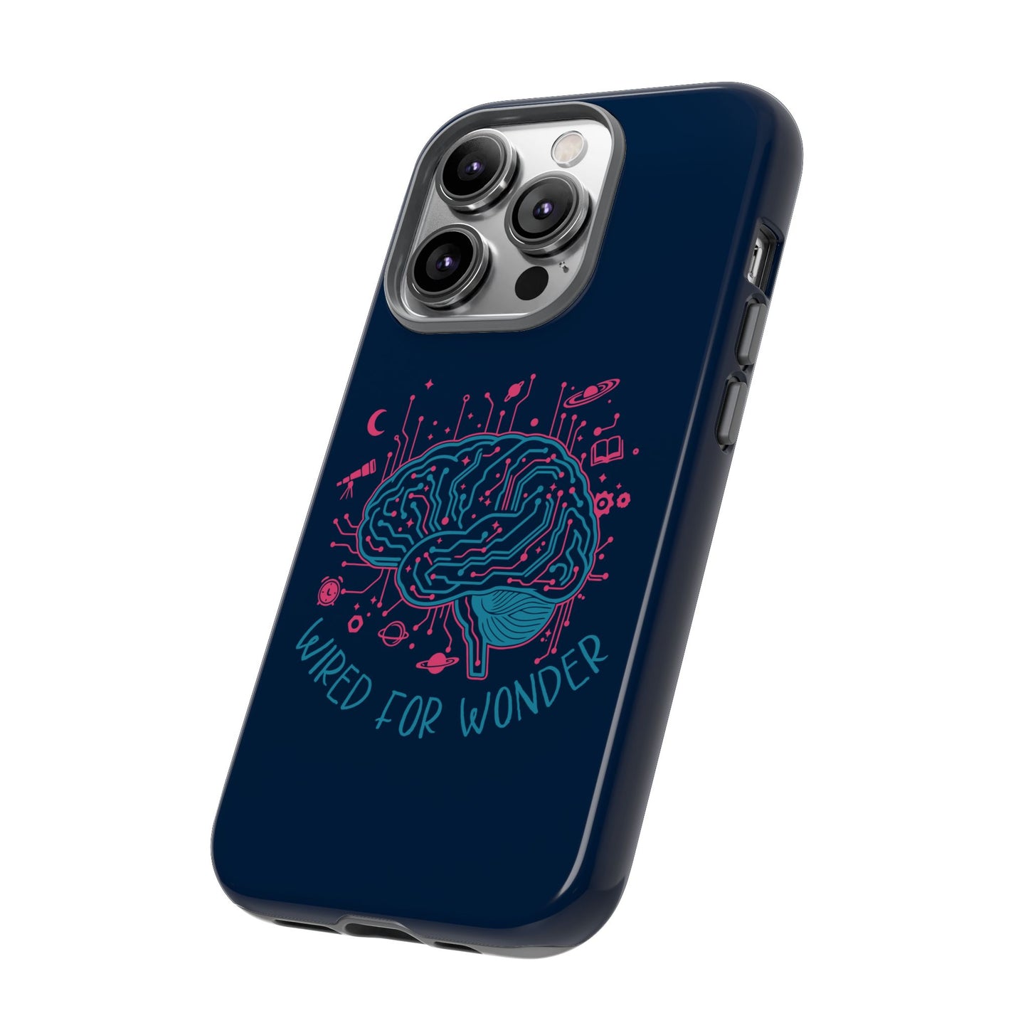 Wired for Wonder Tech - Meets - Imagination iPhone Case - You're My Kind of Weird