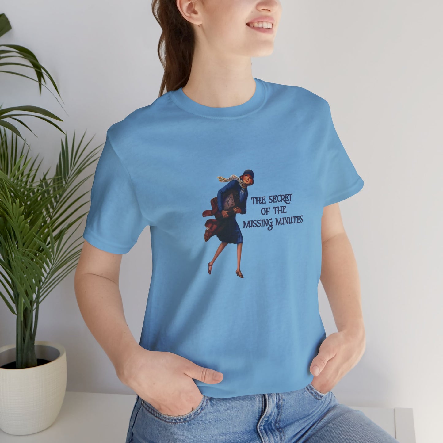 "The Secret of the Missing Minutes" Vintage Illustration Tee - You're My Kind of Weird