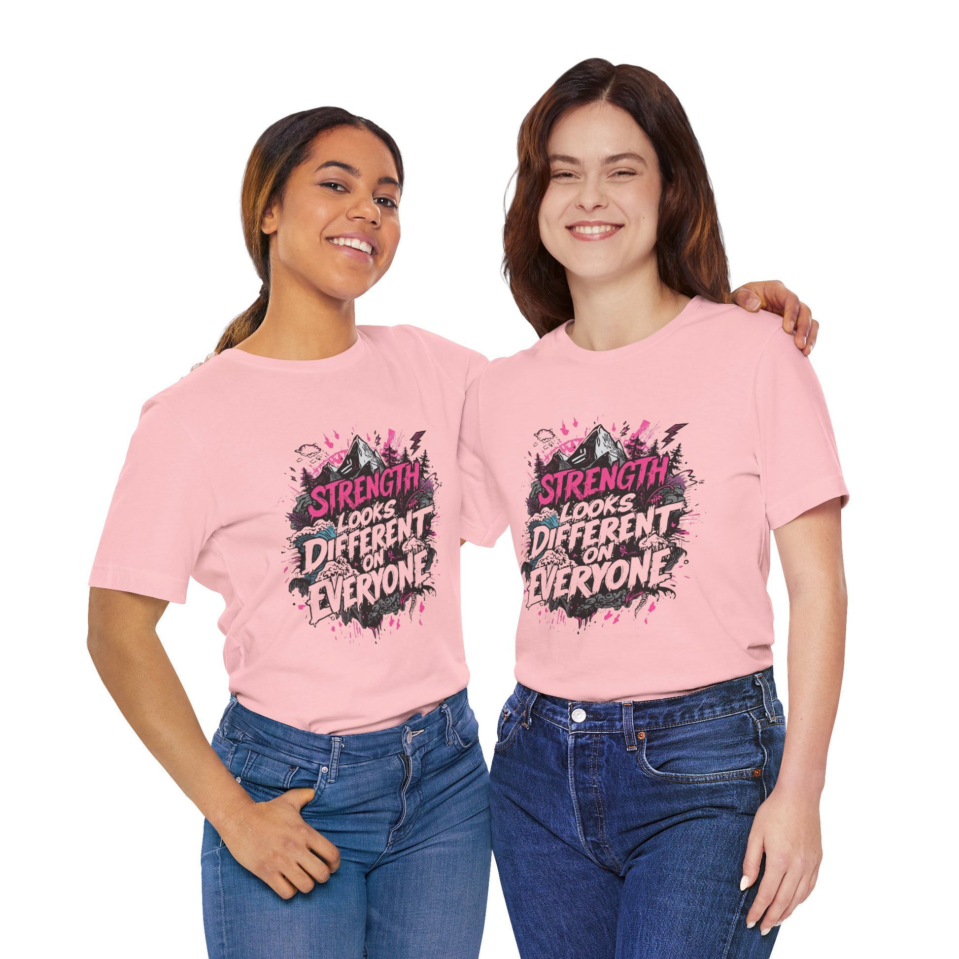Strength Looks Different Grunge - Inspired Unisex Shirt - You're My Kind of Weird
