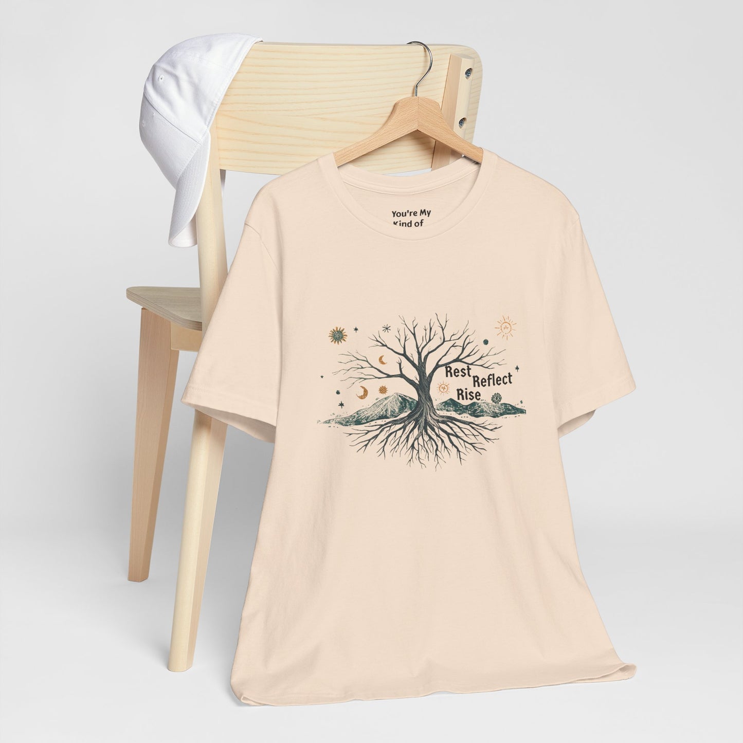 Rest. Reflect. Rise. Solstice Shirt | Mindful Winter Solstice Tee - You're My Kind of Weird