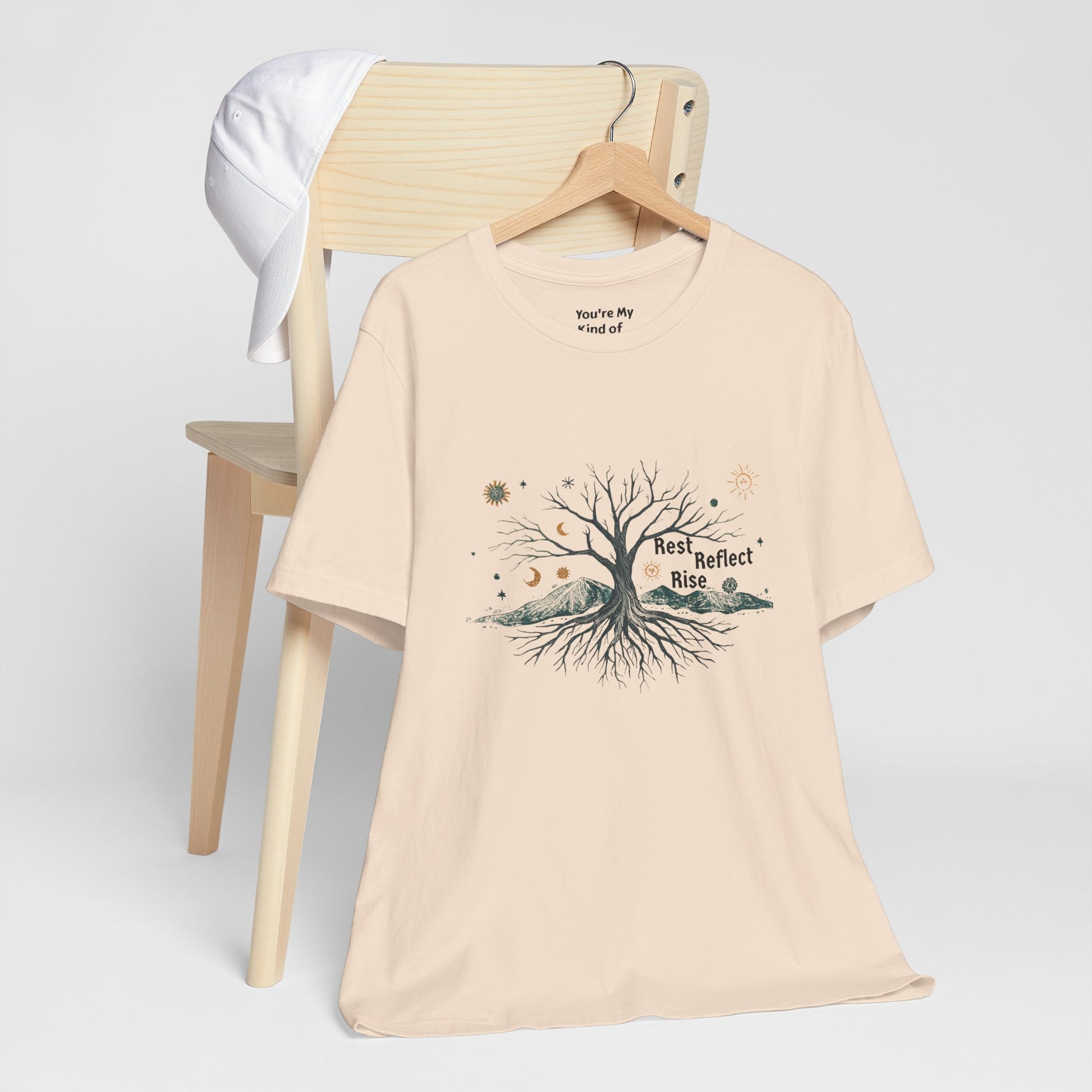 Rest. Reflect. Rise. Solstice Shirt | Mindful Winter Solstice Tee - You're My Kind of Weird