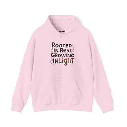 Rooted in Rest, Growing in Light Hoodie | Cozy Kwanzaa Sweatshirt - You're My Kind of Weird