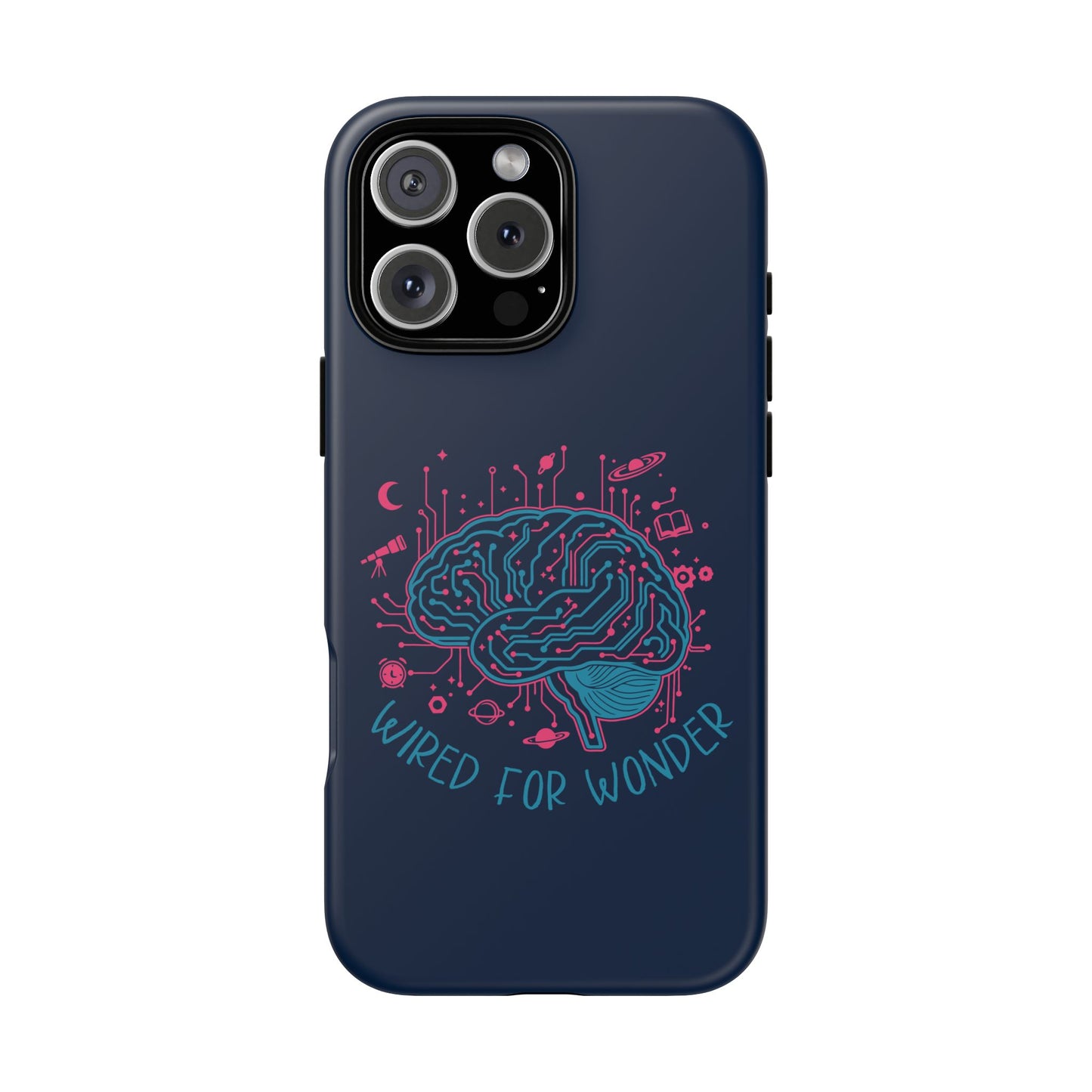Wired for Wonder Tech - Meets - Imagination iPhone Case - You're My Kind of Weird