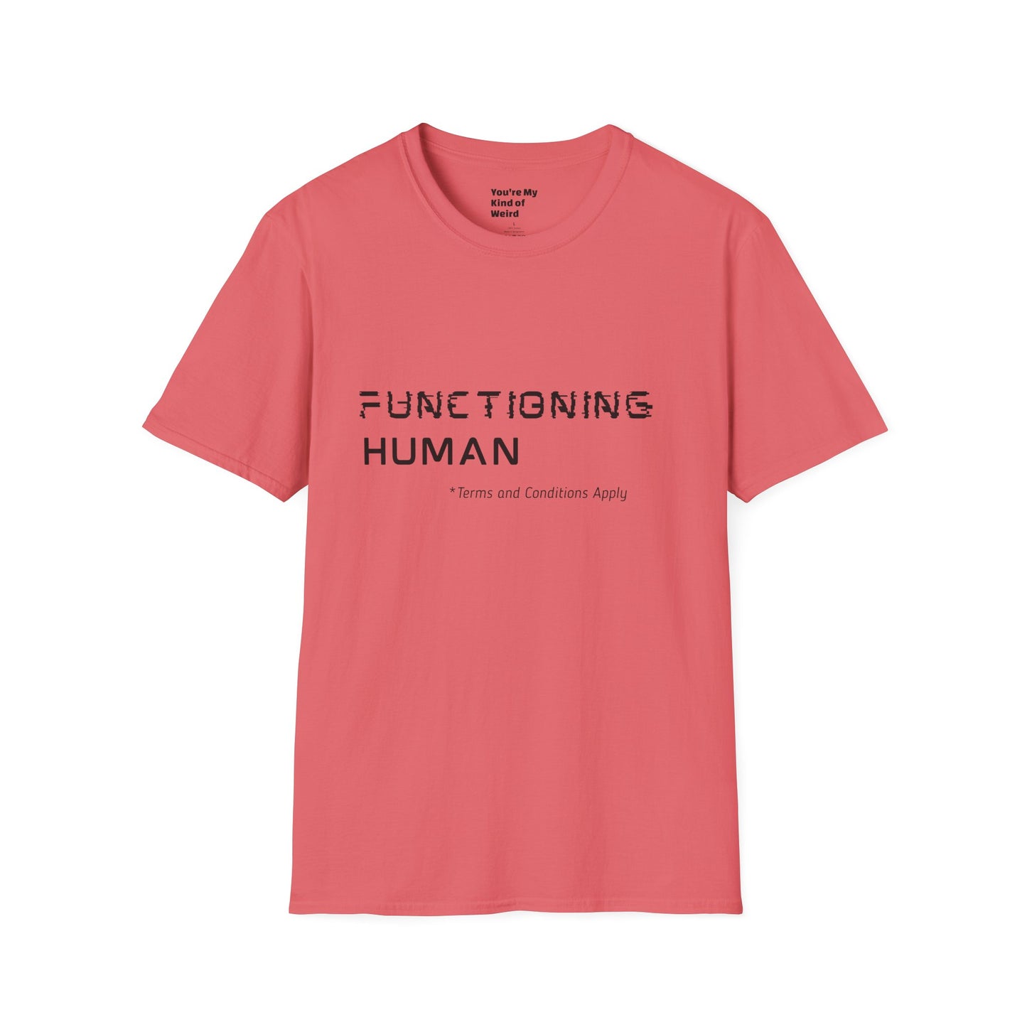 FUNCTIONING HUMAN Unisex Softstyle T-Shirt, Perfect Gift for Mental Health Awareness, Casual Wear, Everyday Comfort, Unique Graphic [...]
