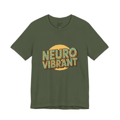 Neuro Vibrant Tee — Retro Graphic T-Shirt - You're My Kind of Weird