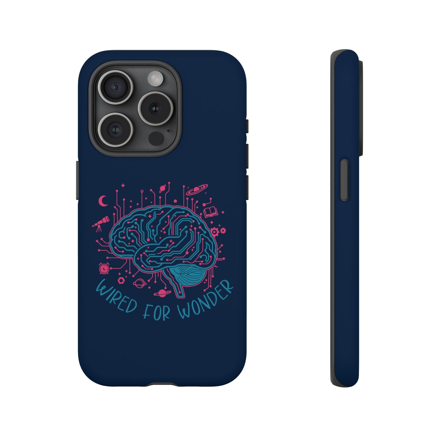 Wired for Wonder Tech - Meets - Imagination iPhone Case - You're My Kind of Weird
