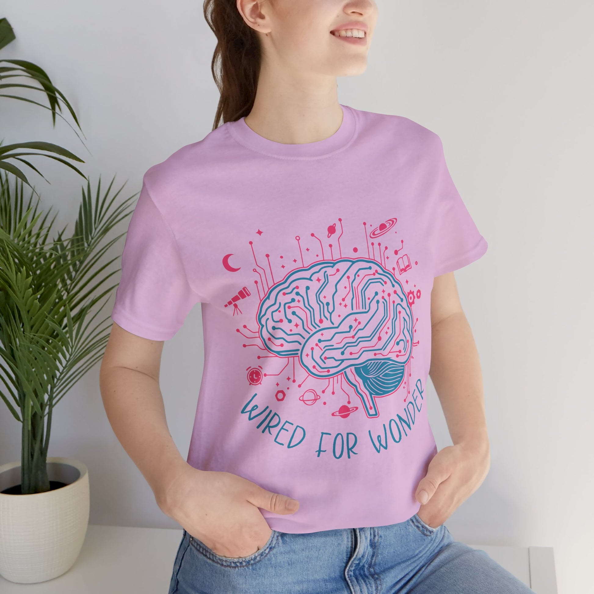 Wired for Wonder — Neurodivergent Curiosity Tee (Adult Unisex) - You're My Kind of Weird