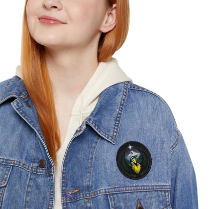 Oregon Rebel Bird Iron On Patch - You're My Kind of Weird