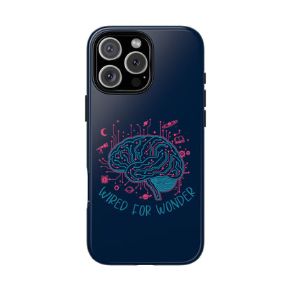 Wired for Wonder Tech - Meets - Imagination iPhone Case - You're My Kind of Weird