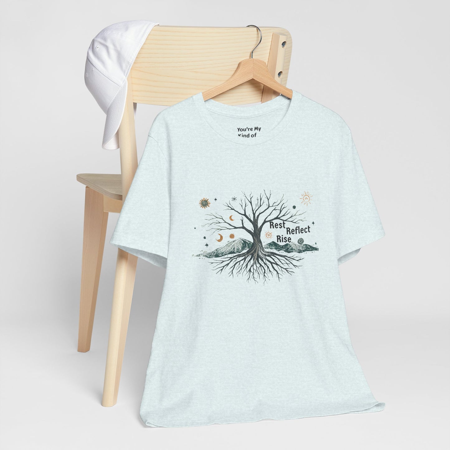 Rest. Reflect. Rise. Solstice Shirt | Mindful Winter Solstice Tee - You're My Kind of Weird