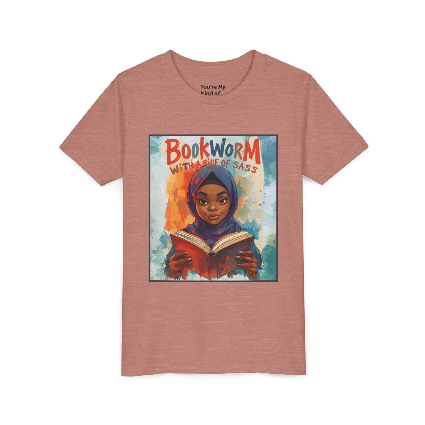 Kids Bookworm Sass Tee, Fun T-Shirt for Young Readers, Gift for Book Lovers, Back to School Apparel, Cute Kid's Graphic Tee