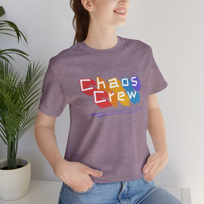 Chaos Crew Tee — Colorful Retro Graffiti Graphic T-Shirt - You're My Kind of Weird