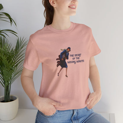 "The Secret of the Missing Minutes" Vintage Illustration Tee - You're My Kind of Weird