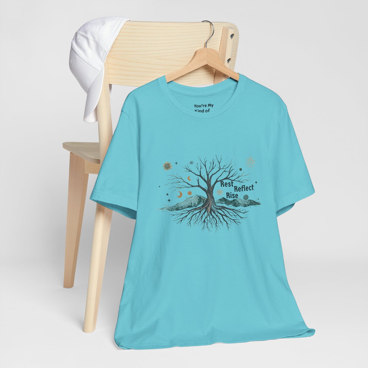 Rest. Reflect. Rise. Solstice Shirt | Mindful Winter Solstice Tee - You're My Kind of Weird