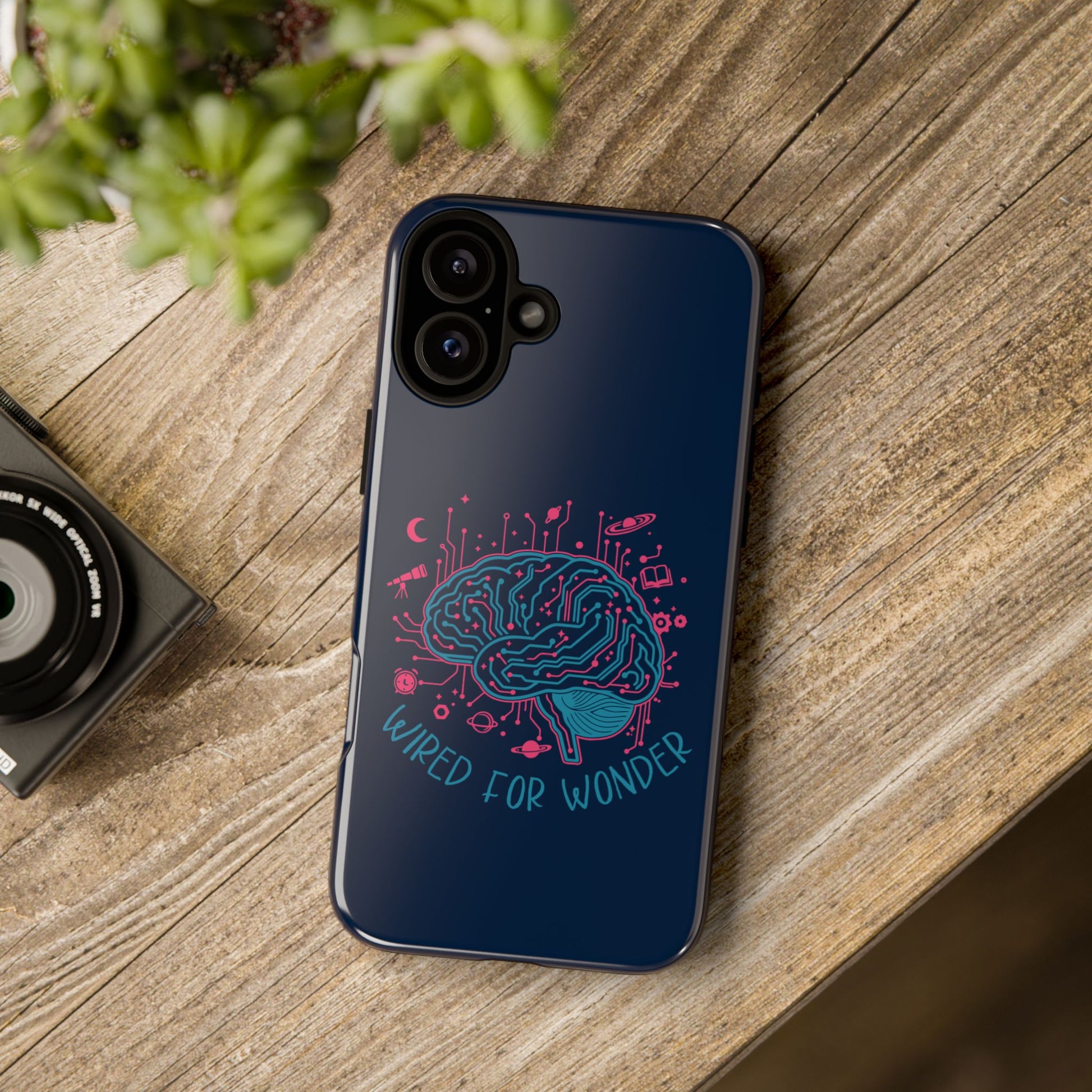 Wired for Wonder Tech - Meets - Imagination iPhone Case - You're My Kind of Weird