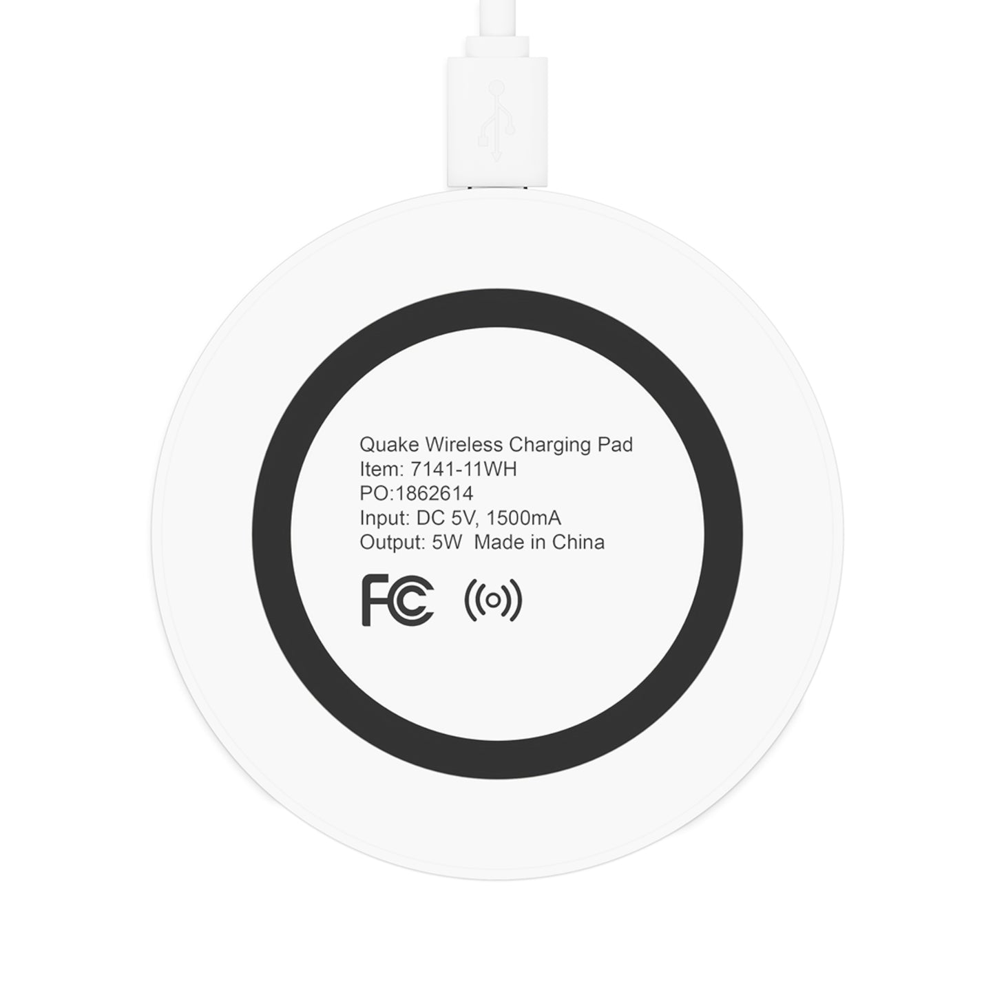 Dopamine Blast Abstract Retro Rainbow Wireless Charging Pad - You're My Kind of Weird