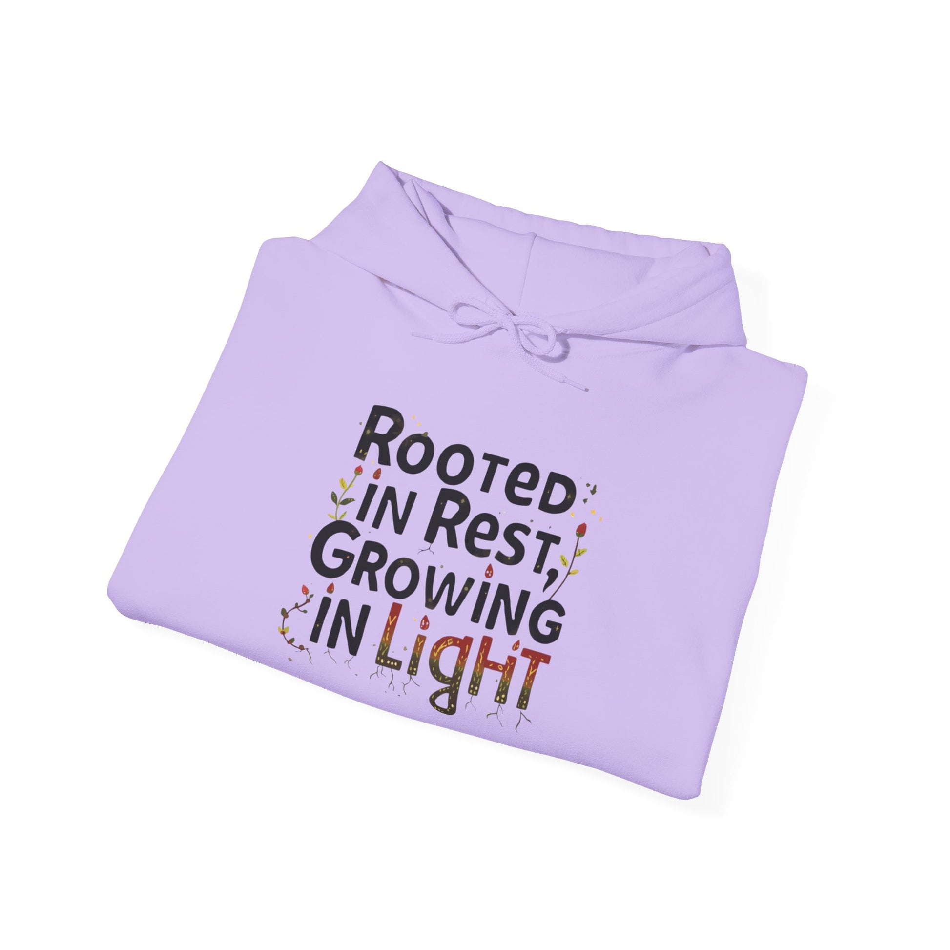 Rooted in Rest, Growing in Light Hoodie | Cozy Kwanzaa Sweatshirt - You're My Kind of Weird