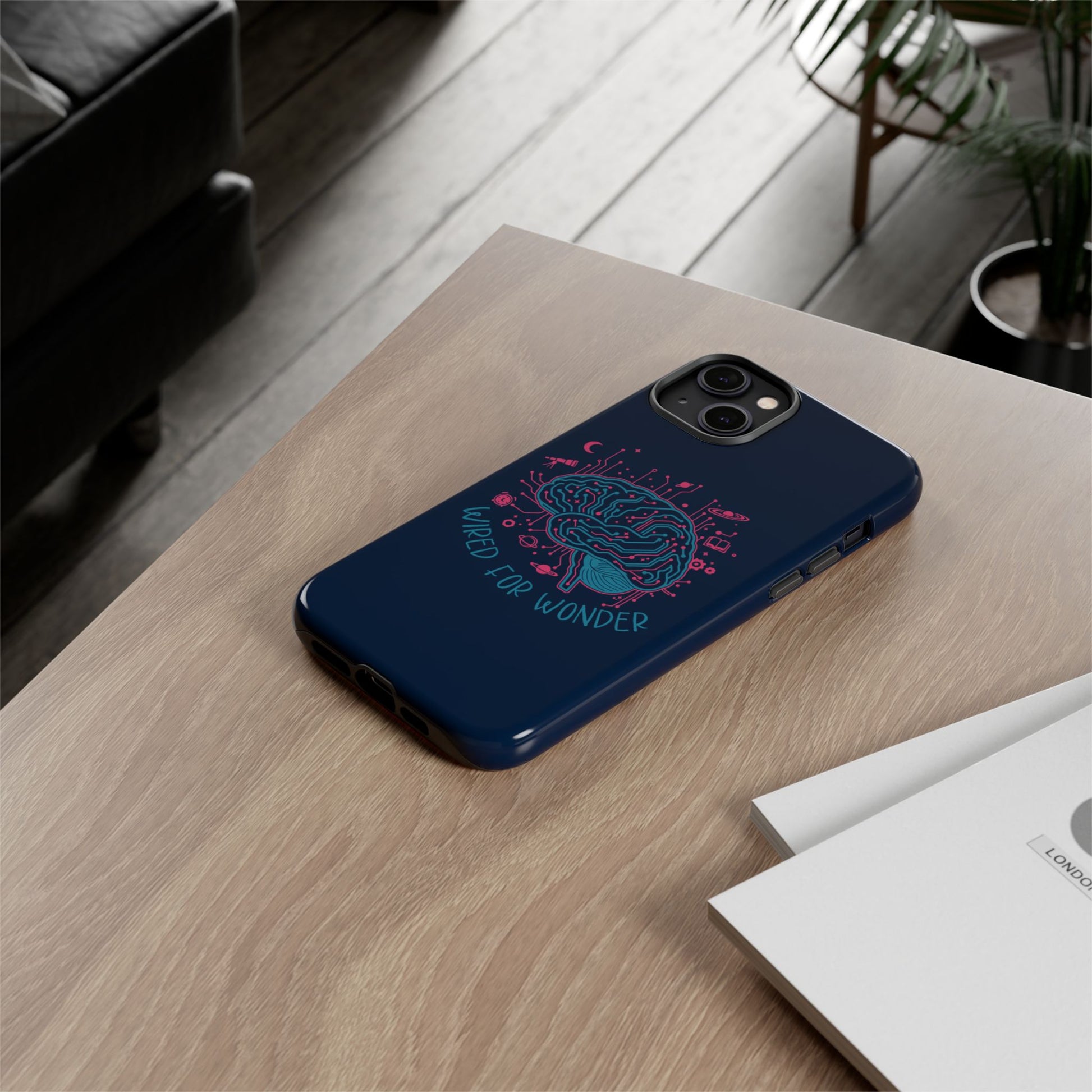 Wired for Wonder Tech - Meets - Imagination iPhone Case - You're My Kind of Weird