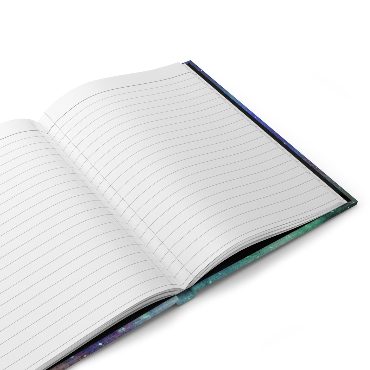 Personalized Monogram Dragon Crest Journal | Galaxy Hardcover D20 Dice Notebook - You're My Kind of Weird