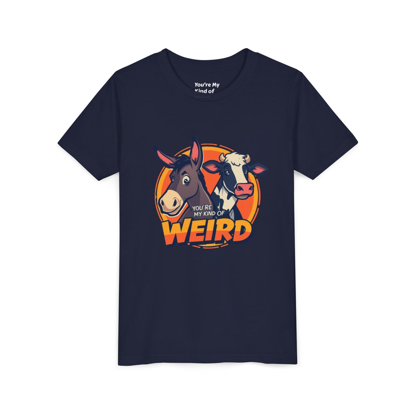 Weird Animal Kids Tee - Fun Gift for Birthdays, Schools, Animal Lovers, Halloween, Parties