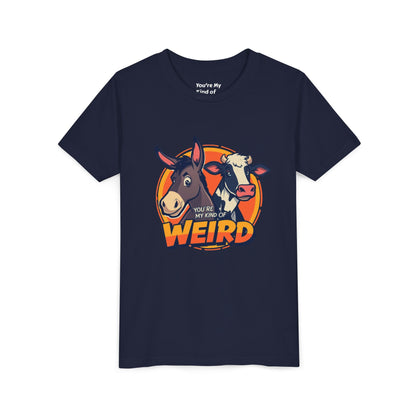 Weird Animal Kids Tee - Fun Gift for Birthdays, Schools, Animal Lovers, Halloween, Parties