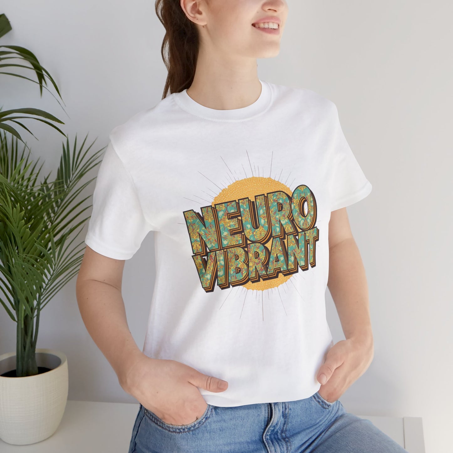 Neuro Vibrant Tee — Retro Graphic T-Shirt - You're My Kind of Weird