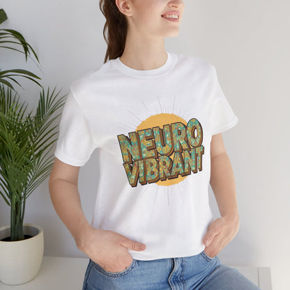 Neuro Vibrant Tee — Retro Graphic T-Shirt - You're My Kind of Weird