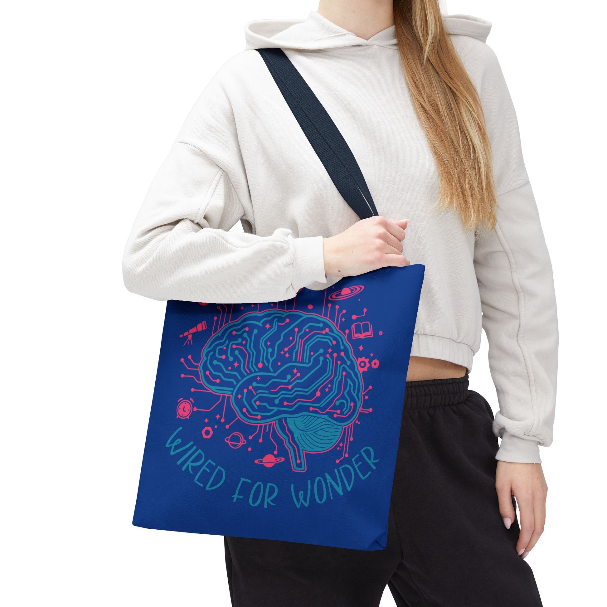 Wired for Wonder Tote – Neon Circuit Edition - You're My Kind of Weird