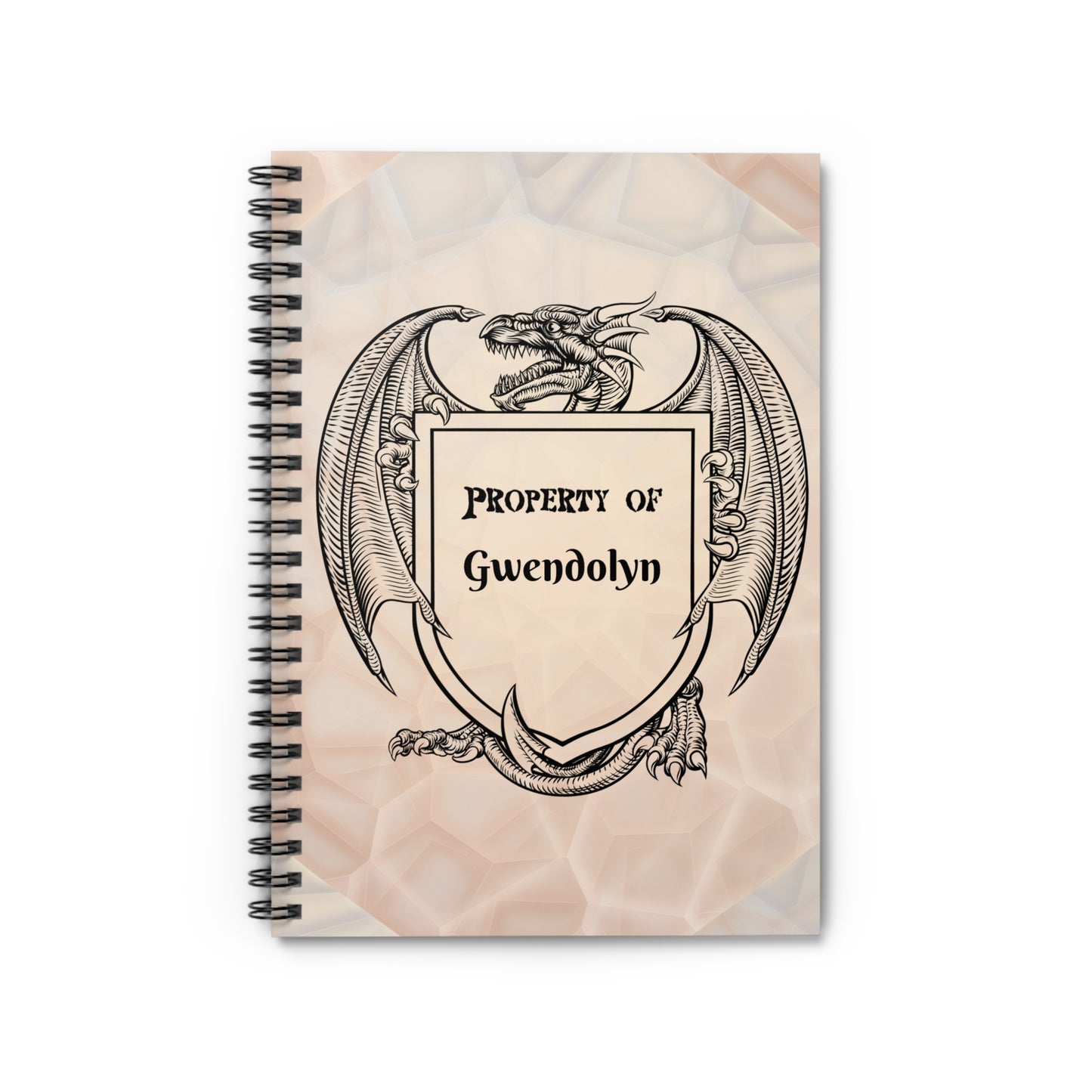 Dragon Fantasy Spiral Journal - You're My Kind of Weird