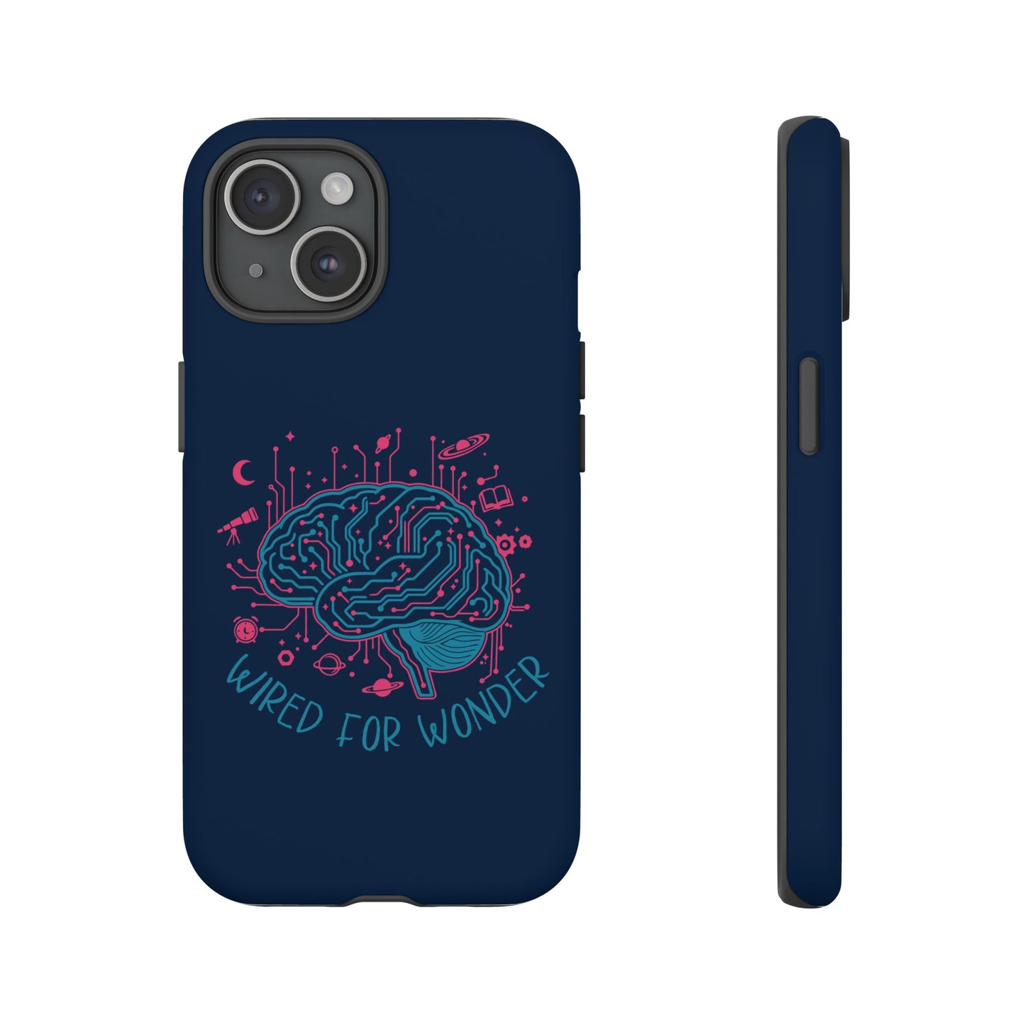 Wired for Wonder Tech - Meets - Imagination iPhone Case - You're My Kind of Weird