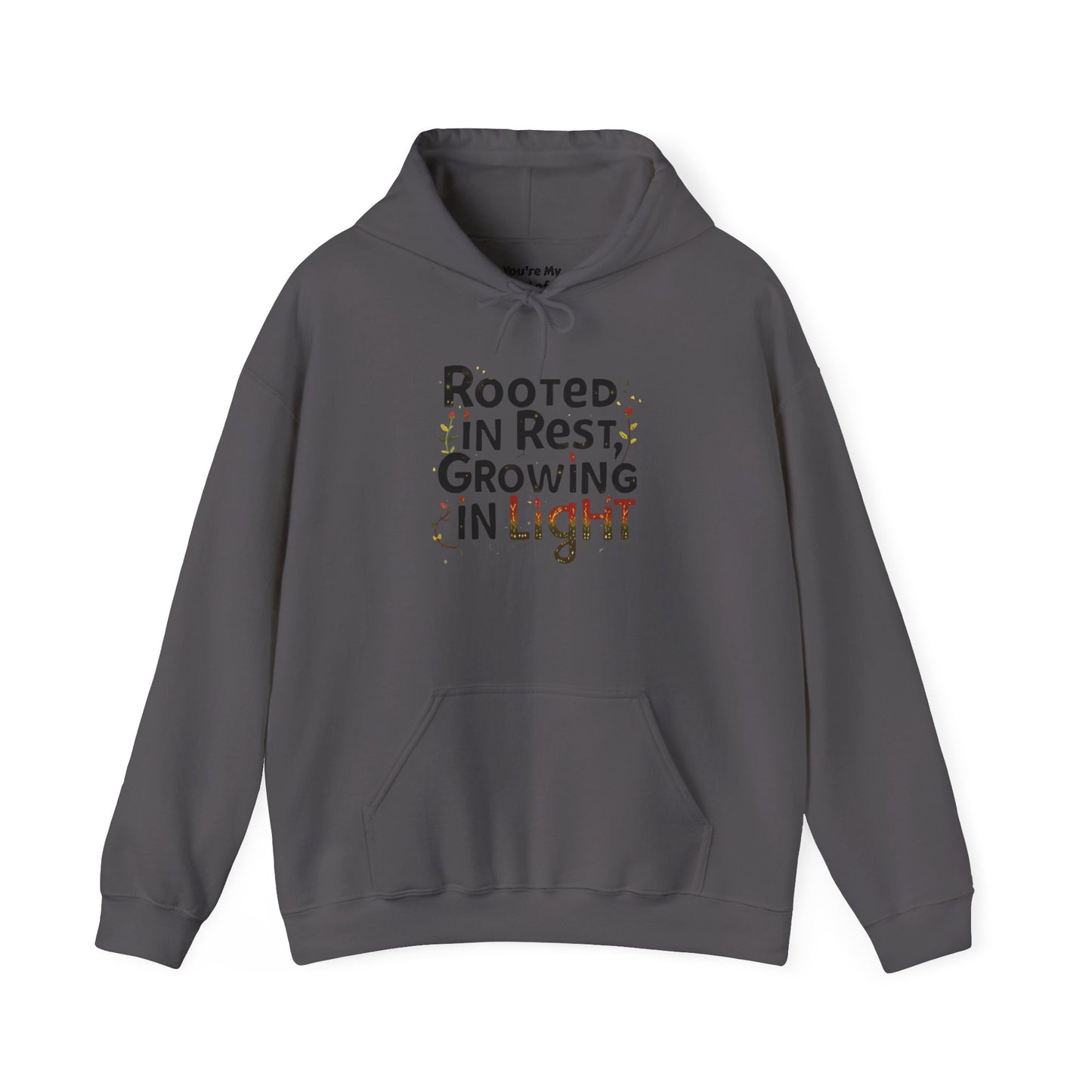 Rooted in Rest, Growing in Light Hoodie | Cozy Kwanzaa Sweatshirt - You're My Kind of Weird