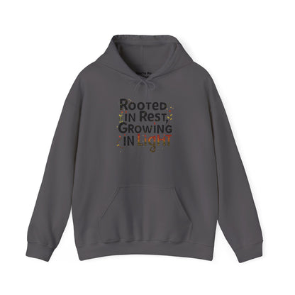 Rooted in Rest, Growing in Light Hoodie | Cozy Kwanzaa Sweatshirt - You're My Kind of Weird
