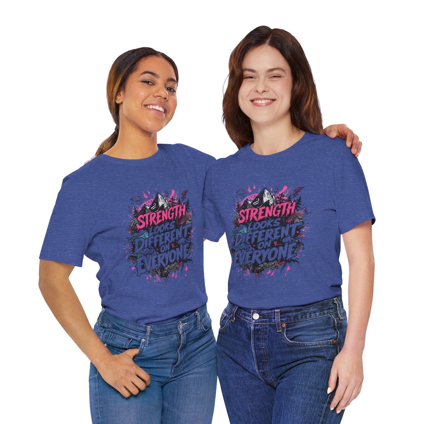 Strength Looks Different Grunge - Inspired Unisex Shirt - You're My Kind of Weird