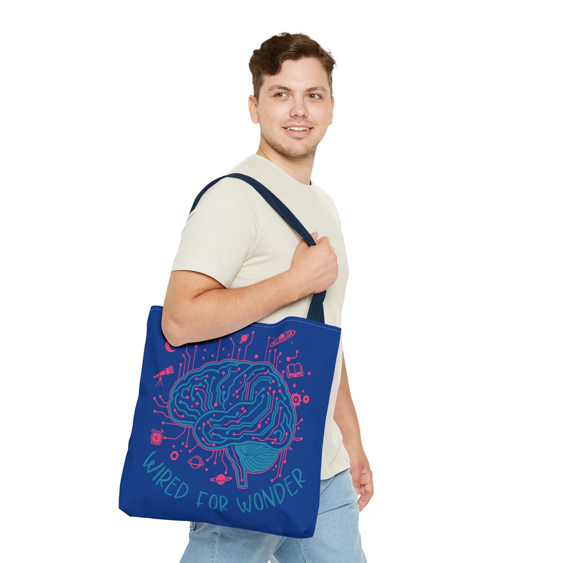 Wired for Wonder Tote – Neon Circuit Edition - You're My Kind of Weird