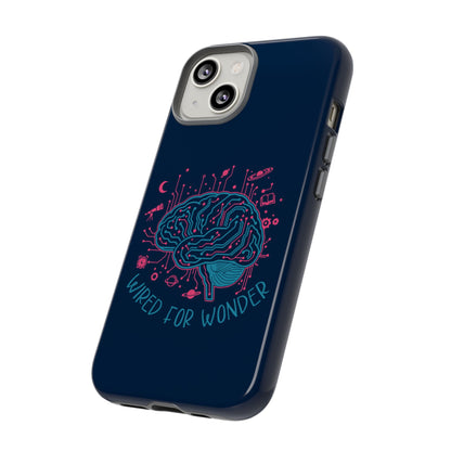 Wired for Wonder Tech - Meets - Imagination iPhone Case - You're My Kind of Weird