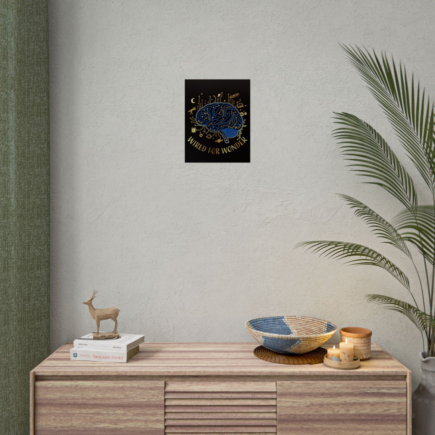 Rolled Poster — Wired for Wonder Art Print - You're My Kind of Weird