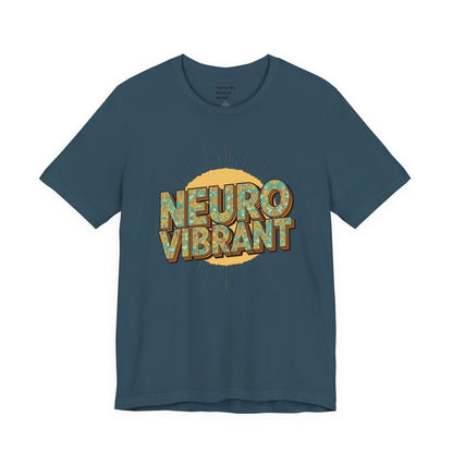 Neuro Vibrant Tee — Retro Graphic T-Shirt - You're My Kind of Weird