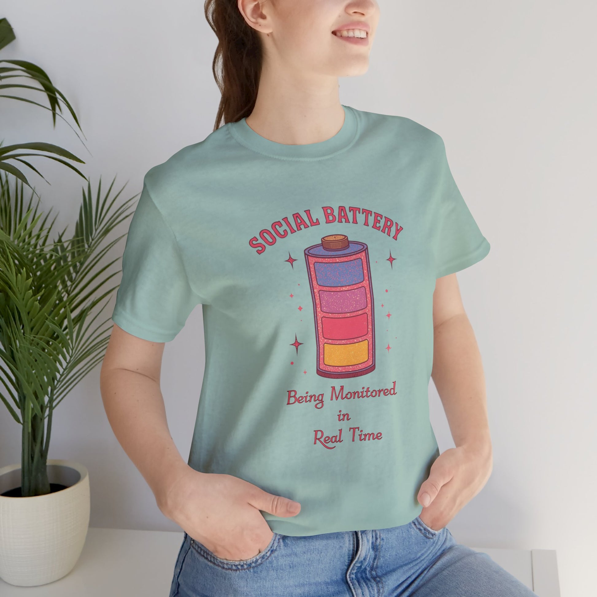 Social Battery Shirt | Neurodivergent Introvert Tee - You're My Kind of Weird