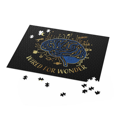 Puzzle — "Wired for Wonder" Brain Circuitry Jigsaw (252/500 pcs) - You're My Kind of Weird