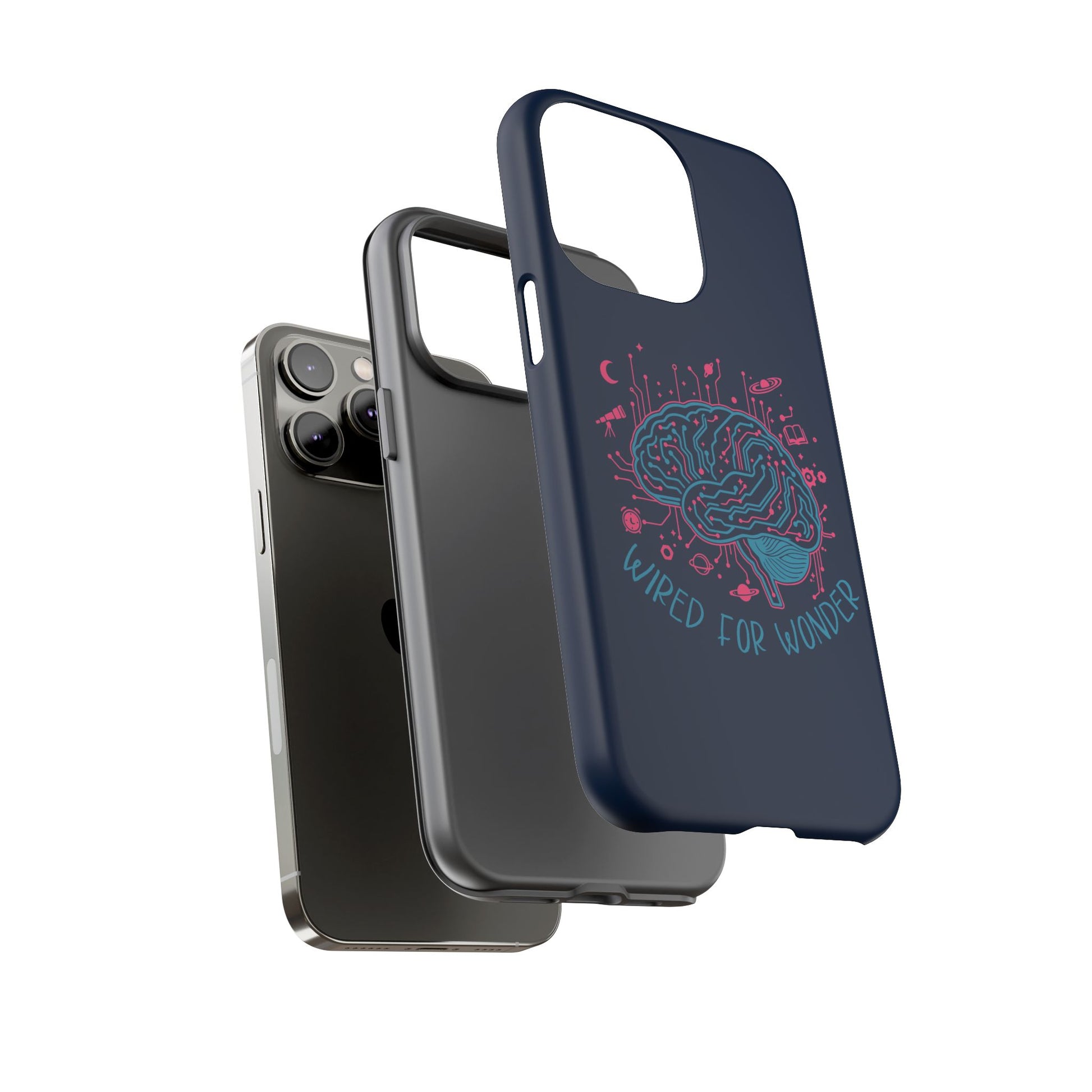 Wired for Wonder Tech - Meets - Imagination iPhone Case - You're My Kind of Weird