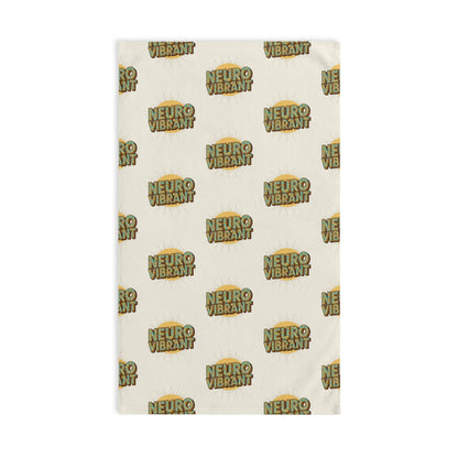 NeuroVibrant Patterned Hand Towel – Kitchen & Bath Accent - You're My Kind of Weird