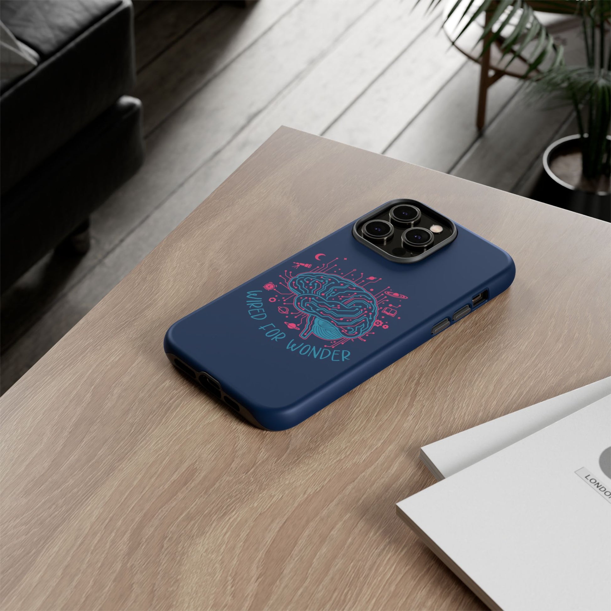 Wired for Wonder Tech - Meets - Imagination iPhone Case - You're My Kind of Weird