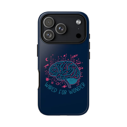 Wired for Wonder Tech - Meets - Imagination iPhone Case - You're My Kind of Weird