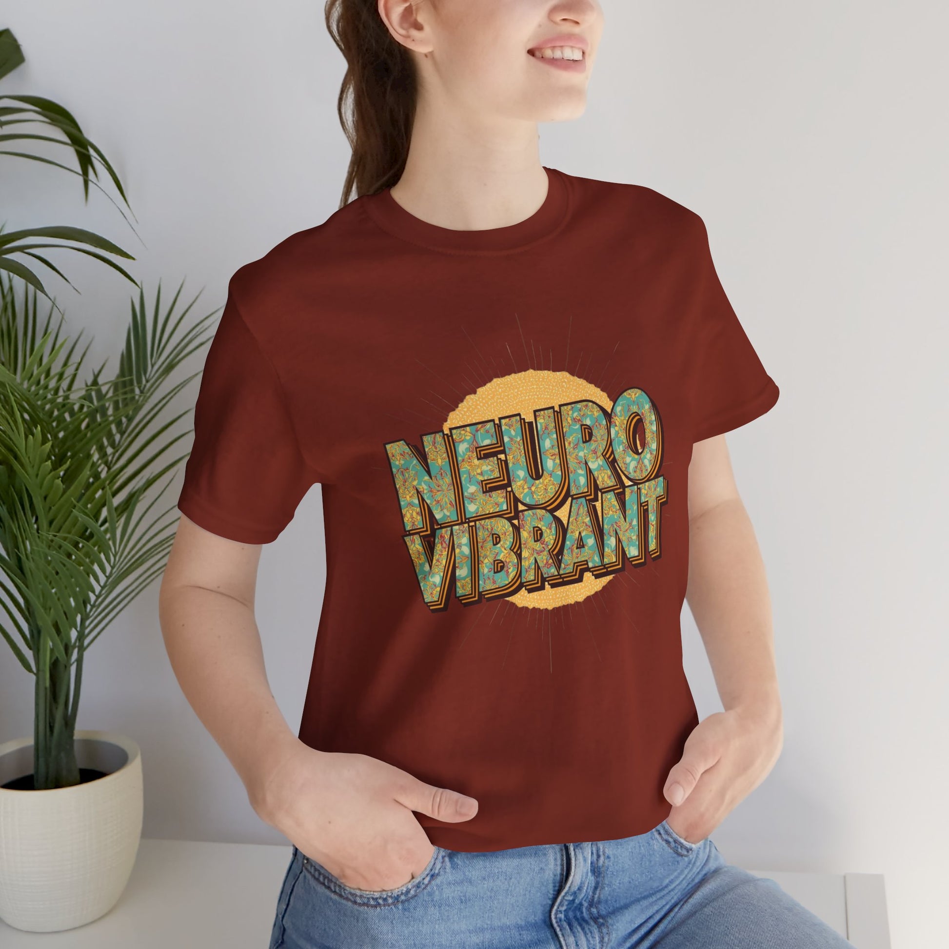 Neuro Vibrant Tee — Retro Graphic T-Shirt - You're My Kind of Weird