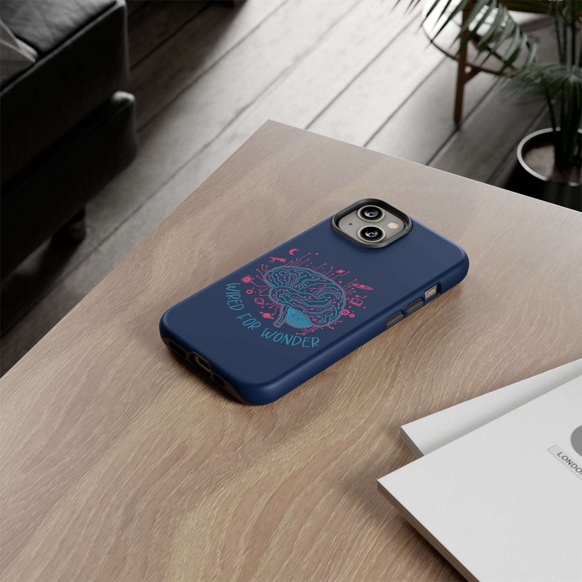 Wired for Wonder Tech - Meets - Imagination iPhone Case - You're My Kind of Weird