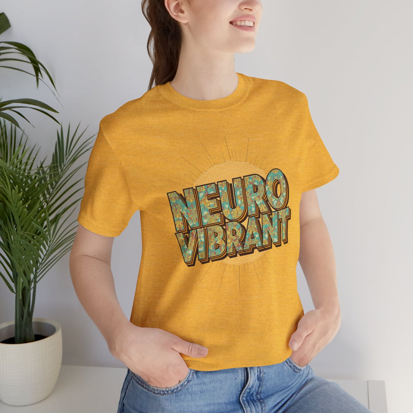 Neuro Vibrant Tee — Retro Graphic T-Shirt - You're My Kind of Weird