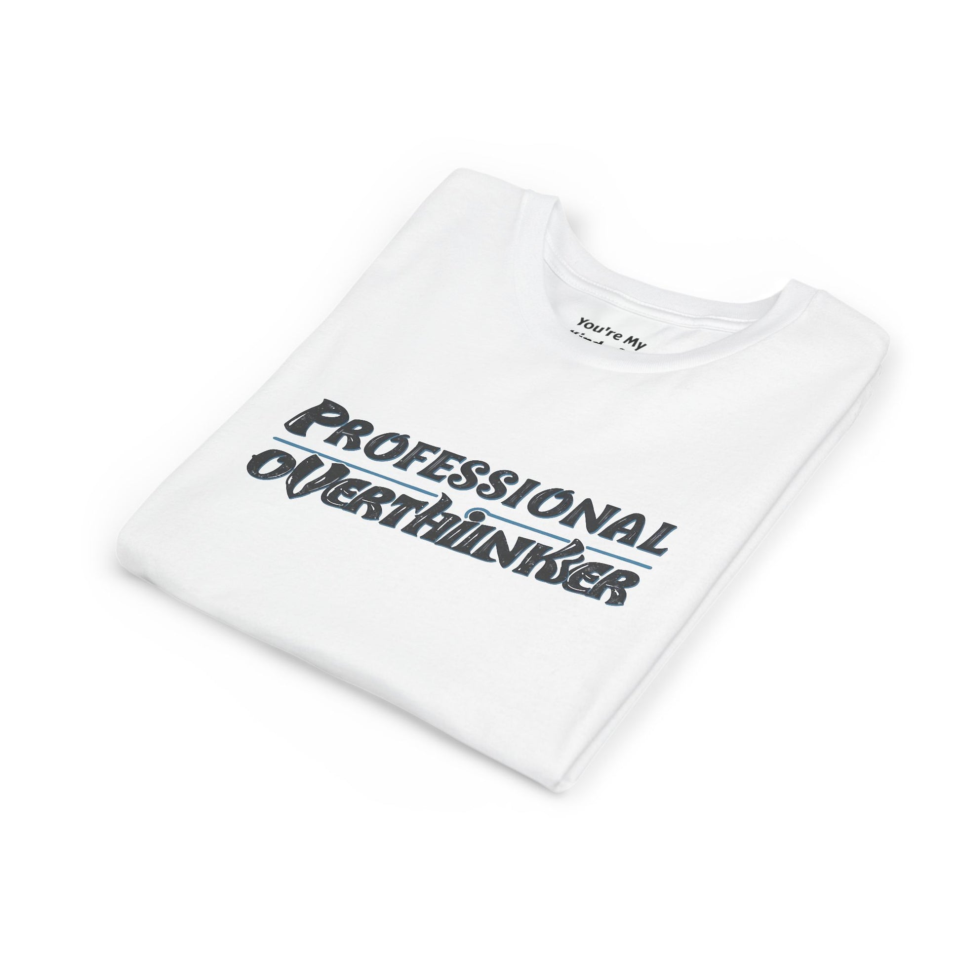 Professional Overthinker Kids T-Shirt – Soft Youth Tee for Creative Thinkers - You're My Kind of Weird