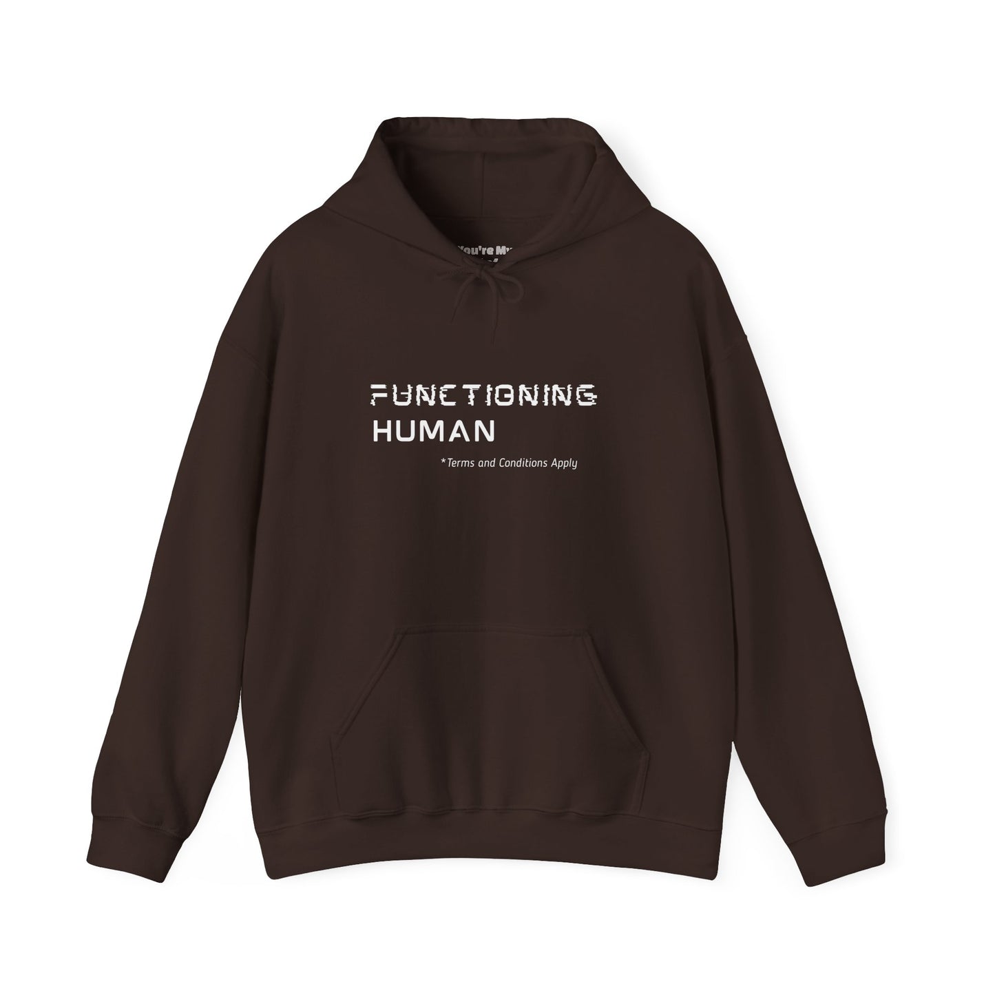Functioning Human Hoodie - You're My Kind of Weird