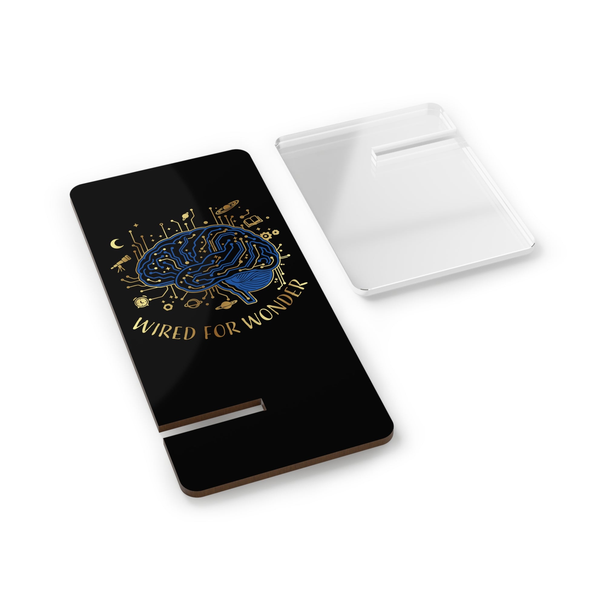 "Wired for Wonder" phone stand - You're My Kind of Weird