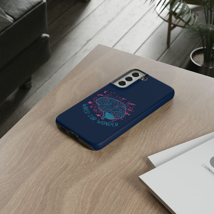 "Wired for Wonder" Brain Tech Design Samsung Galaxy Phone Case - You're My Kind of Weird